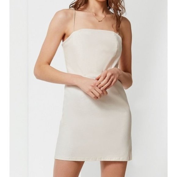 UO Colette Linen Mini Dress